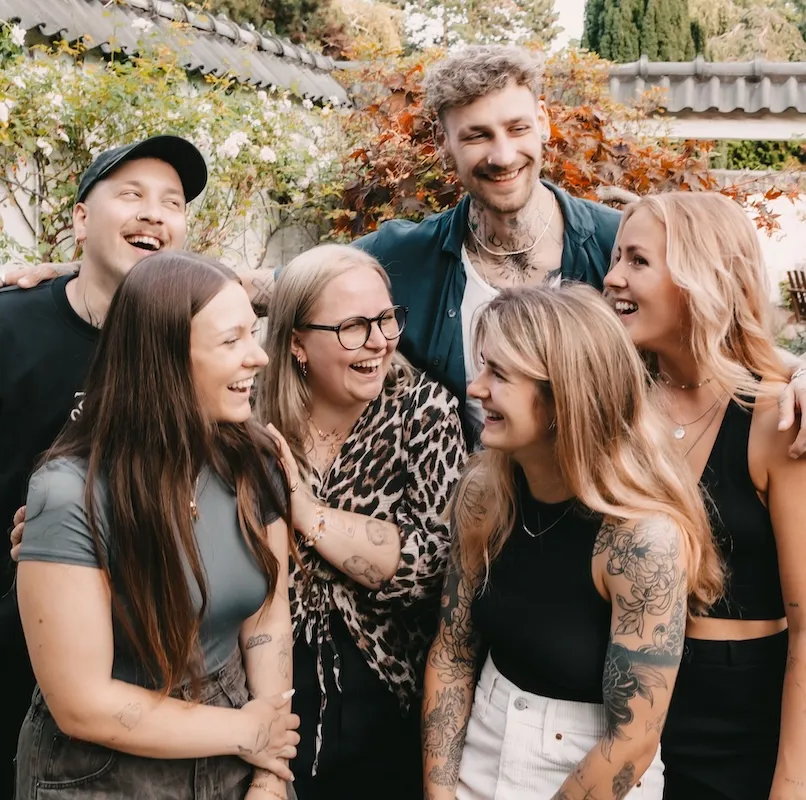 Brandfotografie eines Tattoostudios