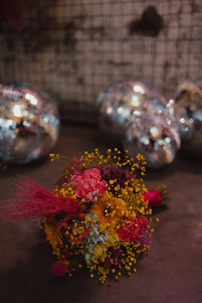 80s_Dico_12 Nahaufnahme Brautstrauß