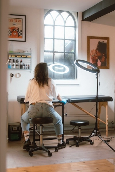 Commercial_3 Ästhetisches Fotoshootings eines Tattoostudios