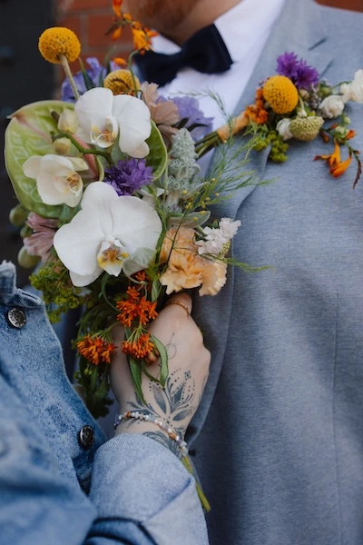 brautpaar_16 Nahaufnahme Strauß